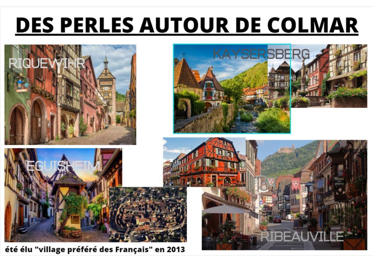 Thann Colmar - 1 Chambre - 5 Pers - Parking Exterior photo